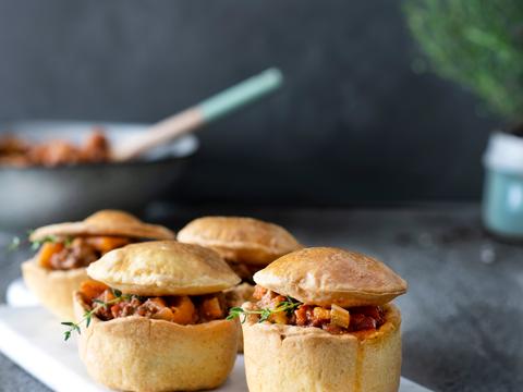 Pasteitjes met ragù