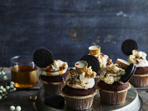 Chocolade cupcakes à la Ilse
