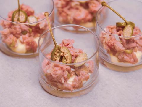 Miso mayonaise met rundertartaar