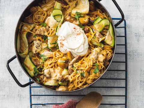 Beef stroganoff