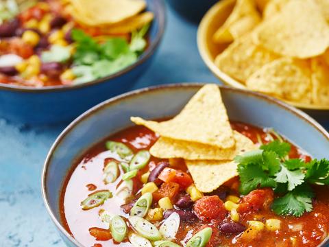 Mexicaanse maaltijdsoep