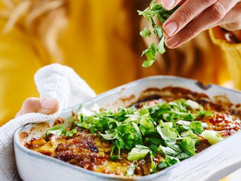Pompoenlasagne