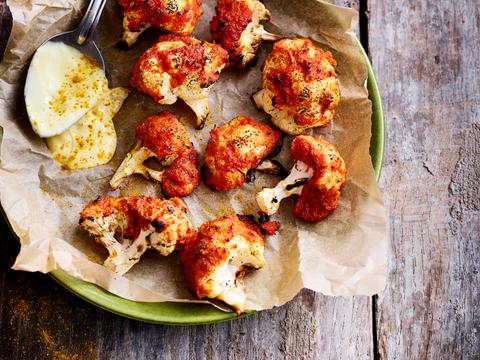 Sriracha buffalo bloemkool