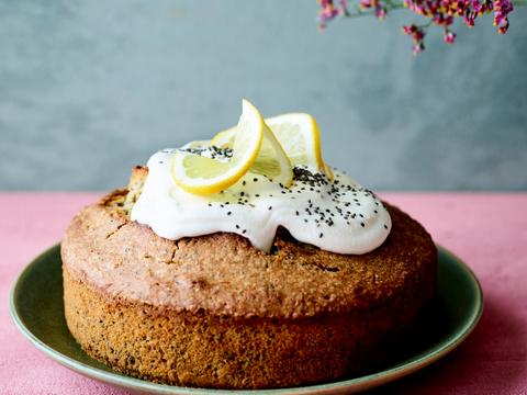 Citroencake met gember