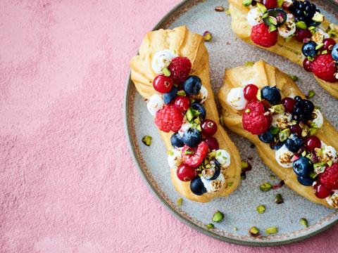 Verfijnde eclairs