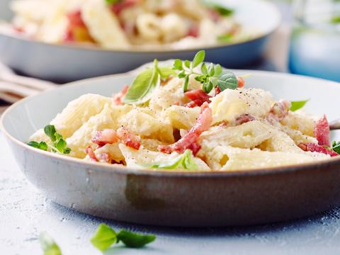 Mac & cheese zonder lactose, soja en ei