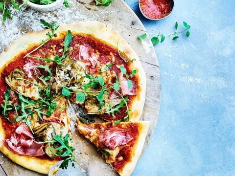 pizza-met-homemade-tomatensaus