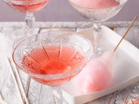 Sweet Dream mocktail met suikerspin