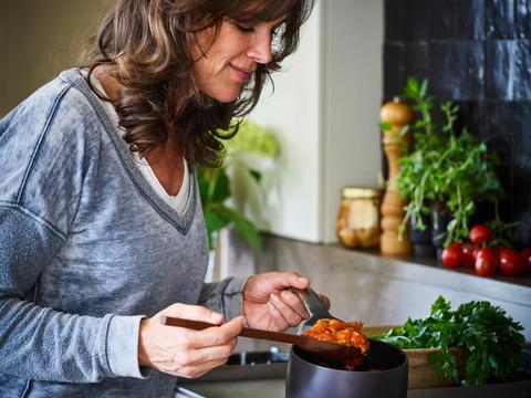 De tomatensaus van Pascale Naessens