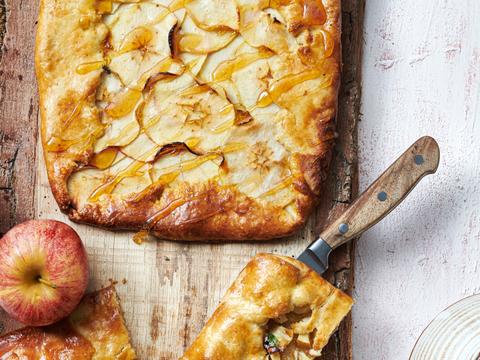 appelgalette met calvadoskaramel