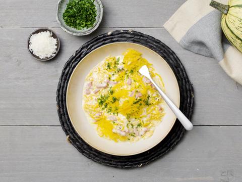 pompoen carbonara