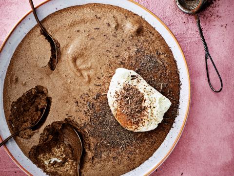 Mousse au chocolat légère