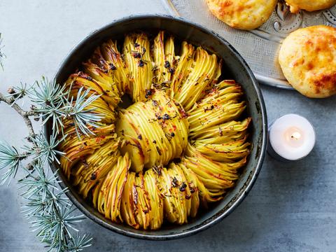 Aardappelplakjes uit de oven