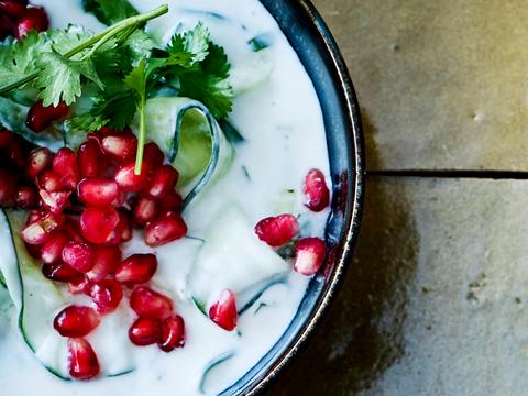 Raita met komkommer