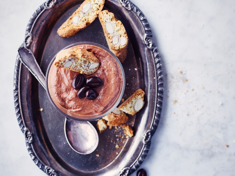 koffie-chocolademousse