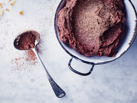 suikervrije chocolademousse