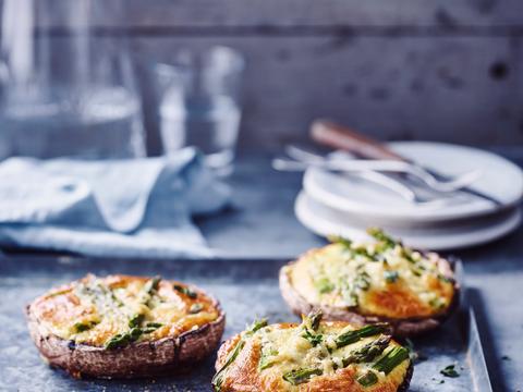 Portobello quiches