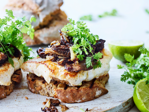 wittevisfilet op zuurdesemtoast