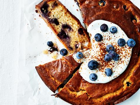 Blauwebessencake
