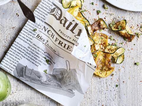 courgettechips