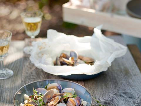 Papillot van vongole