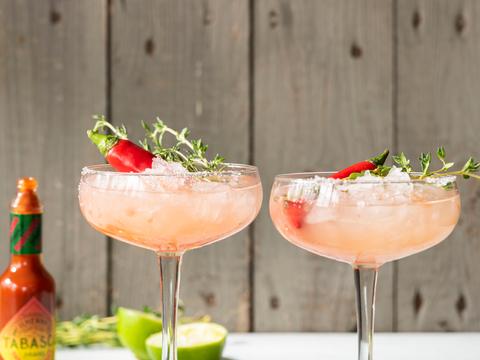 Pittige pompelmoes-margarita