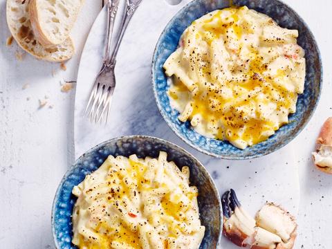 one pot-pasta met krab