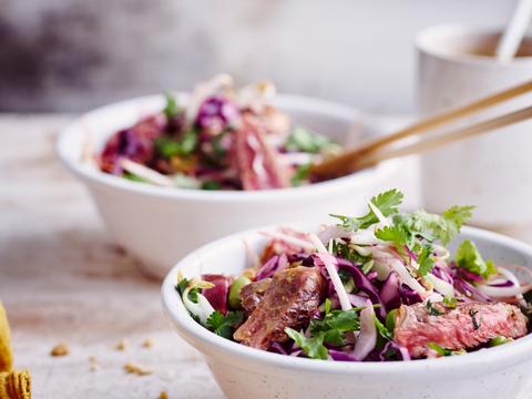 Winterse Thaise koolsalade