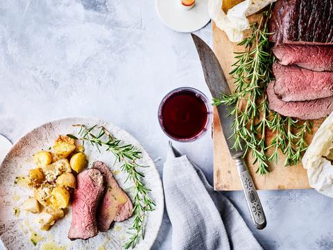 Gegrilde hertenfilet met kruidige papillot