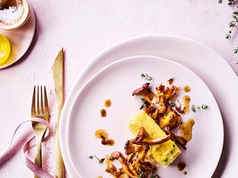 Polenta-halloumikroketjes