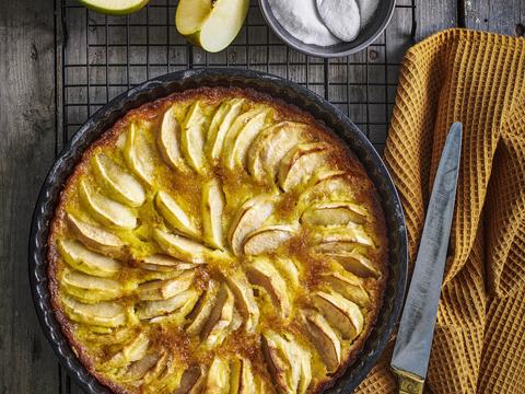 Supersnelle appeltaart