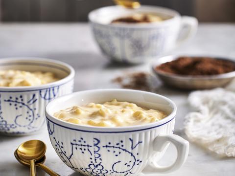 rijstpap met bruine suiker