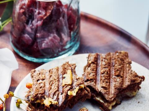 Minicroques met tapenade van champignons