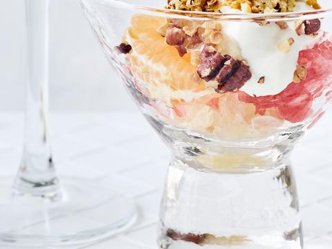 Mascarponeroom met citrus