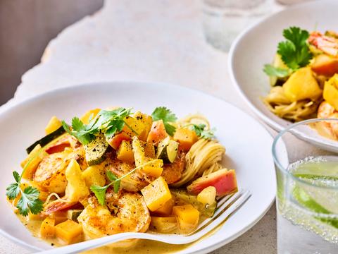 Oosterse curry met appel