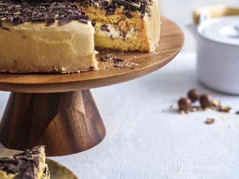 Mokkataart met koffiecrème