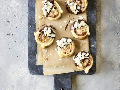 Bladerdeeggebakjes uit de airfryer