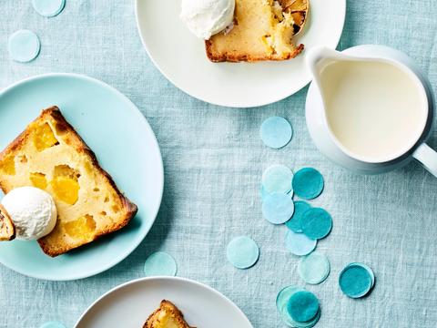 Yoghurtcake met mango en limoen