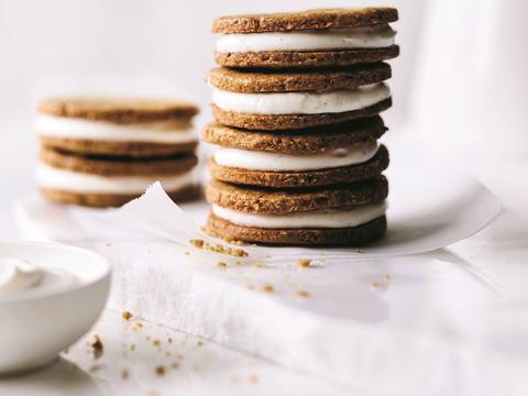 Limoenkoekjes met ricottavulling