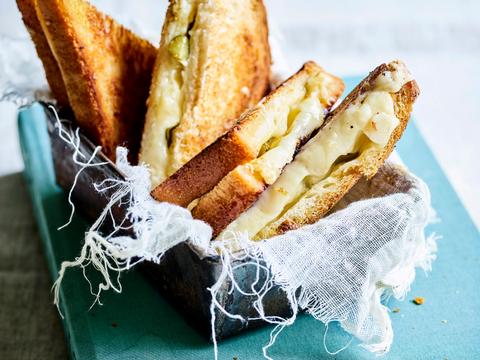 Croque met Zwitserse kazen
