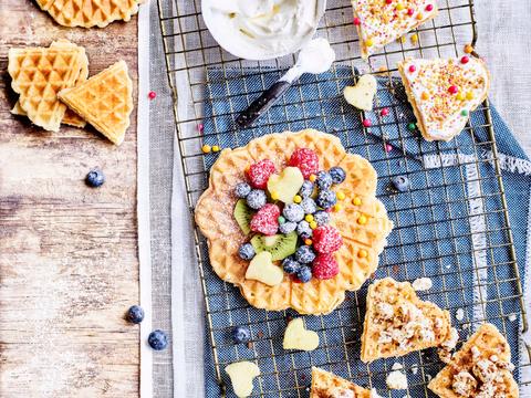 Vanille-hartjeswafels