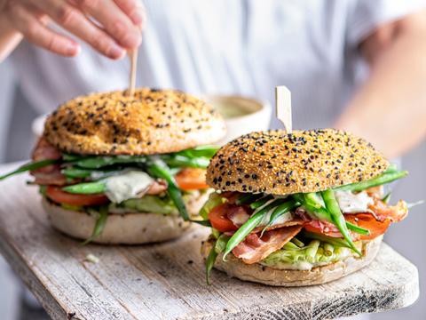 Broodje BLT met spek