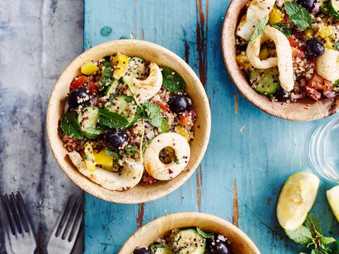 Quinoa à la grecque