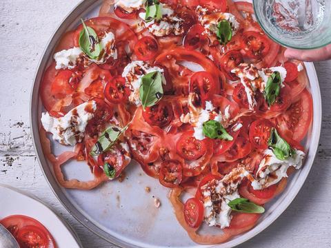 Tomaat-mozzarella