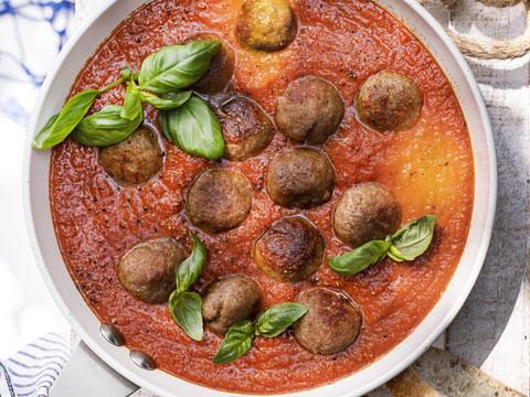 Balletjes in tomatensaus