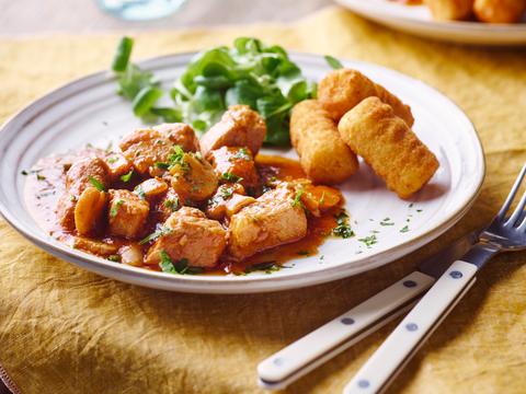 Kalfsstoofvlees stroganoff