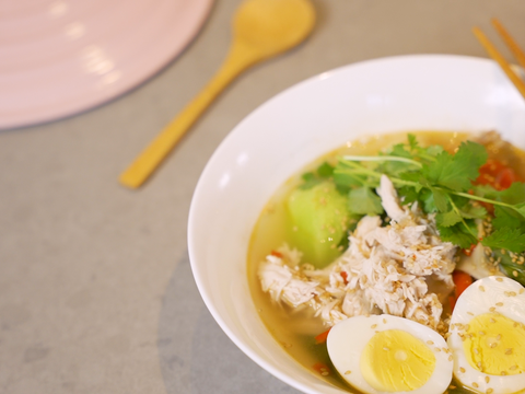 Ramen met kip