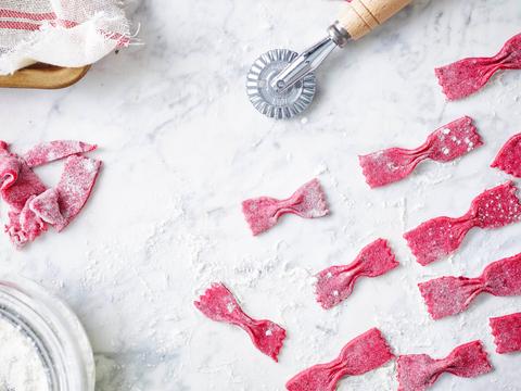 Roze farfalle