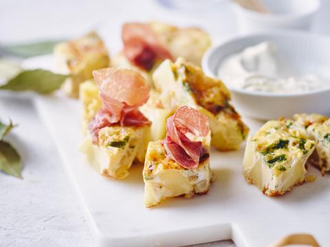 Tortilla met oude kaas