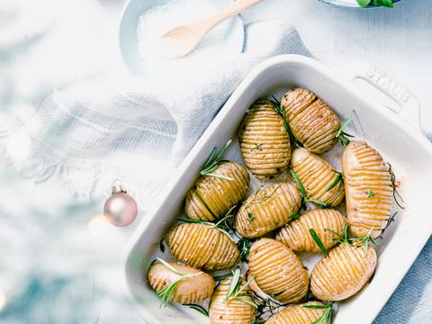 Hasselbackaardappeltjes